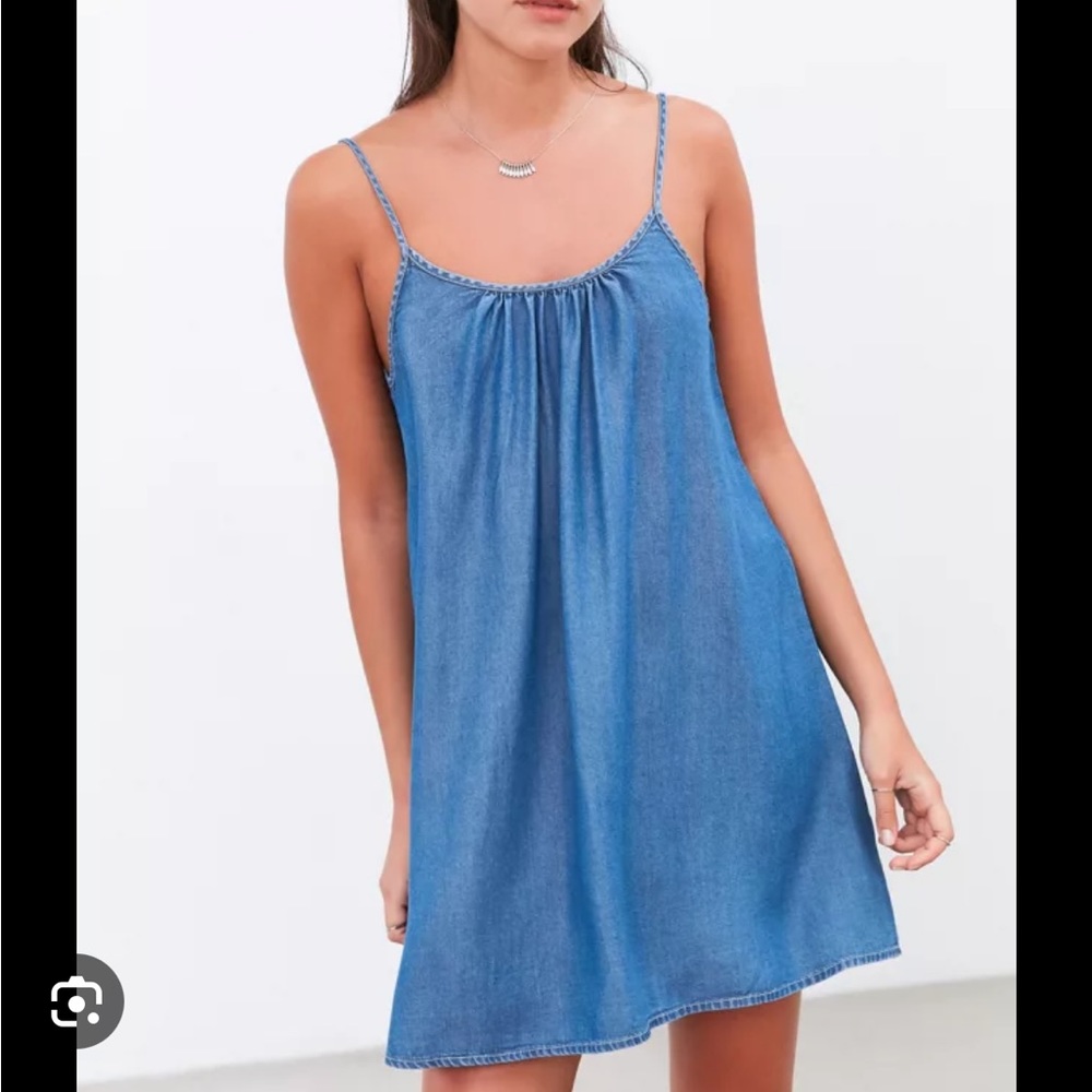 Urban Outfitters BDG Chambray Swing Dress